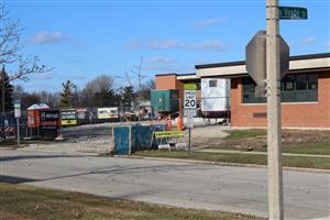 View from the corner of Verde and Roanoke 